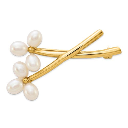 14k-5-6mm-white-rice-freshwater-cultured-pearl-pin-SolomonJeweler-Wichita-KS-CustomJewelry
