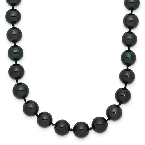 14k-white-gold-7-8mm-round-black-saltwater-akoya-cultured-pearl-necklace-SolomonJeweler-Wichita-KS-CustomJewelry
