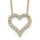 14k-diamond-heart-18-inch-necklace-SolomonJeweler-Wichita-KS-CustomJewelry