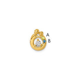 14k-2-birthstone-and-dia-mother-child-chain-slide-semi-mount-SolomonJeweler-Wichita-KS-CustomJewelry