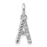 14k-white-gold-twisted-with-05-ct-diamond-initial-a-charm-SolomonJeweler-Wichita-KS-CustomJewelry