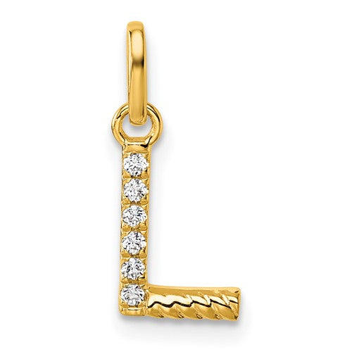 14k-twisted-05-ct-diamond-initial-l-charm-SolomonJeweler-Wichita-KS-CustomJewelry