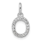 14k-white-gold-twisted-07-ct-diamond-initial-o-charm-SolomonJeweler-Wichita-KS-CustomJewelry