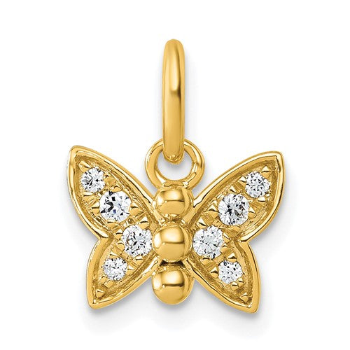 14k-polished-diamond-butterfly-pendant-SolomonJeweler-Wichita-KS-CustomJewelry