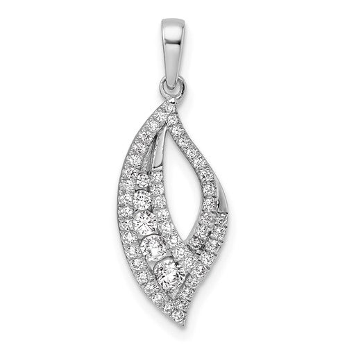 14k-white-gold-polished-diamond-fancy-pendant-SolomonJeweler-Wichita-KS-CustomJewelry