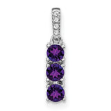 14k-white-gold-3-stone-amethyst-and-diamond-pendant-SolomonJeweler-Wichita-KS-CustomJewelry