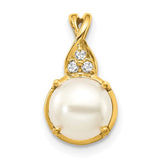 14k-fwc-pearl-and-diamond-pendant-SolomonJeweler-Wichita-KS-CustomJewelry