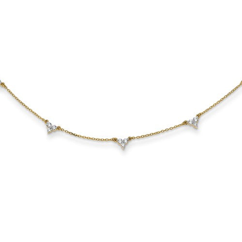14k-diamond-multi-station-16-inch-necklace-SolomonJeweler-Wichita-KS-CustomJewelry