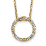 14k-diamond-circle-18-inch-necklace-SolomonJeweler-Wichita-KS-CustomJewelry