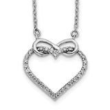 14k-white-gold-diamond-heart-infinity-18-inch-necklace-SolomonJeweler-Wichita-KS-CustomJewelry