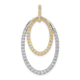 14k-two-tone-1ct-diamond-double-oval-pendant-SolomonJeweler-Wichita-KS-CustomJewelry
