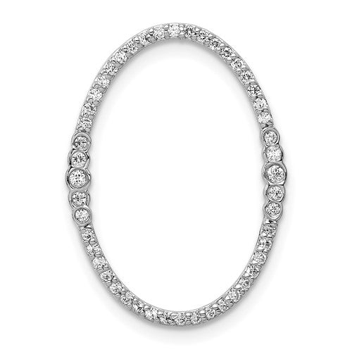 14k-white-gold-1-4ct-diamond-oval-chain-slide-SolomonJeweler-Wichita-KS-CustomJewelry