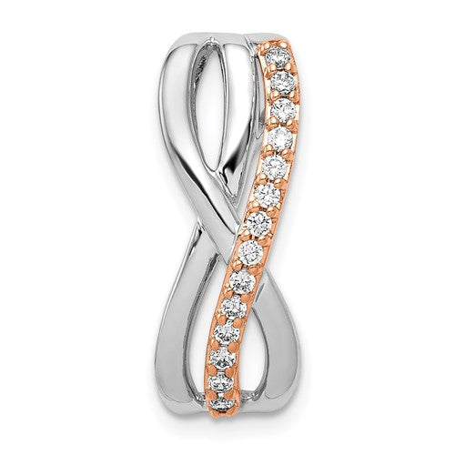 14k-rose-and-white-gold-1-5ct-diamond-fancy-twisted-chain-slide-SolomonJeweler-Wichita-KS-CustomJewelry