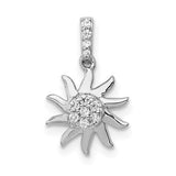 14k-white-gold-1-15ct-diamond-fancy-sun-pendant-SolomonJeweler-Wichita-KS-CustomJewelry