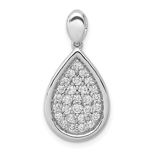 14k-white-gold-1-2ct-diamond-fancy-teardrop-pendant-SolomonJeweler-Wichita-KS-CustomJewelry