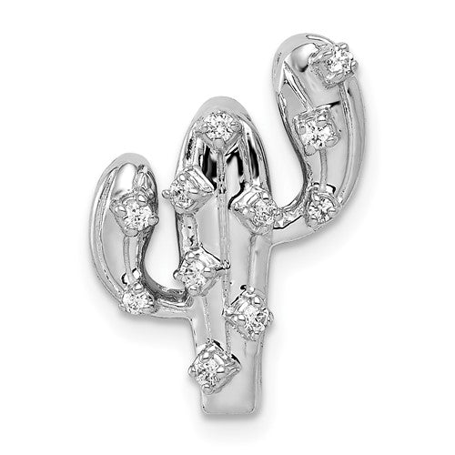 14k-white-gold-1-10ct-diamond-cactus-pendant-SolomonJeweler-Wichita-KS-CustomJewelry