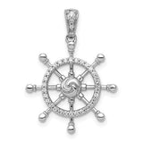 14k-white-gold-1-6ct-diamond-ship-wheel-pendant-SolomonJeweler-Wichita-KS-CustomJewelry
