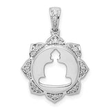 14k-white-gold-diamond-buddha-pendant-SolomonJeweler-Wichita-KS-CustomJewelry