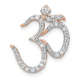 14k-rose-gold-1-3ct-diamond-om-chain-slide-SolomonJeweler-Wichita-KS-CustomJewelry