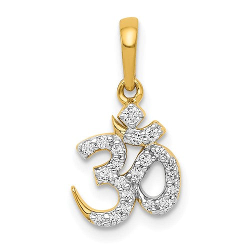 14k-1-6ct-diamond-om-pendant-SolomonJeweler-Wichita-KS-CustomJewelry