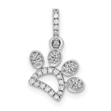 14k-white-gold-1-10ct-diamond-paw-print-pendant-SolomonJeweler-Wichita-KS-CustomJewelry