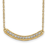 14k-diamond-curved-bar-18-inch-necklace-SolomonJeweler-Wichita-KS-CustomJewelry