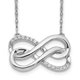 14k-white-gold-diamond-double-infinity-symbol-18-inch-necklace-SolomonJeweler-Wichita-KS-CustomJewelry