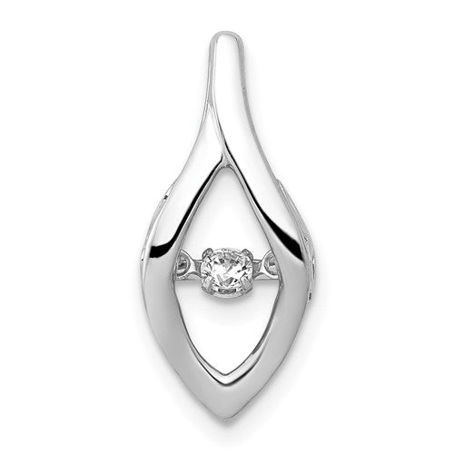 14k-white-gold-1-10ct-moving-diamond-slide-pendant-SolomonJeweler-Wichita-KS-CustomJewelry