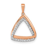 14k-rose-gold-1-6ct-diamond-double-triangle-pendant-SolomonJeweler-Wichita-KS-CustomJewelry