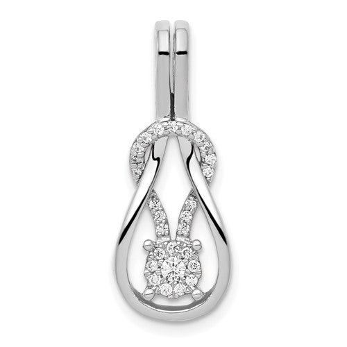 14k-white-gold-1-6ct-diamond-square-knot-slide-pendant-SolomonJeweler-Wichita-KS-CustomJewelry