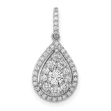 14k-white-gold-1-2ct-diamond-teardrop-pendant-SolomonJeweler-Wichita-KS-CustomJewelry