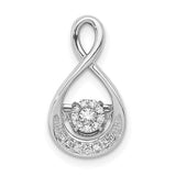 14k-white-gold-1-10ct-vibrant-moving-diamond-teardrop-chain-slide-pendant-SolomonJeweler-Wichita-KS-CustomJewelry