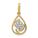 14k-polished-1-15ct-diamond-fancy-teardrop-pendant-SolomonJeweler-Wichita-KS-CustomJewelry
