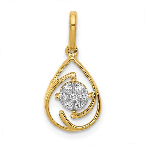 14k-polished-1-15ct-diamond-fancy-teardrop-pendant-SolomonJeweler-Wichita-KS-CustomJewelry