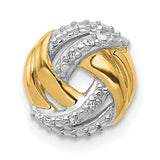 14k-02ct-diamond-w-rhodium-accents-round-chain-slide-SolomonJeweler-Wichita-KS-CustomJewelry