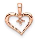 14k-rose-gold-heart-pendant-mounting-SolomonJeweler-Wichita-KS-CustomJewelry