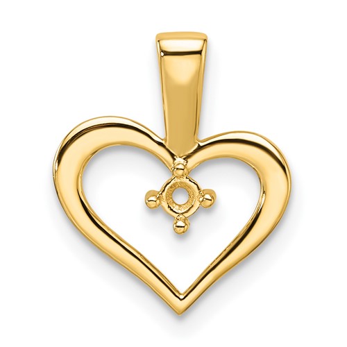 14k-heart-pendant-05ct-mounting-SolomonJeweler-Wichita-KS-CustomJewelry