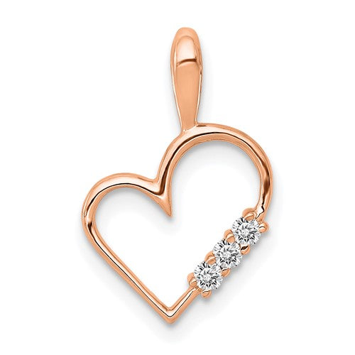 14k-rose-gold-aa-1-20ct-diamond-heart-pendant-SolomonJeweler-Wichita-KS-CustomJewelry