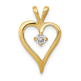 14k-aa-1-10ct-diamond-heart-pendant-SolomonJeweler-Wichita-KS-CustomJewelry