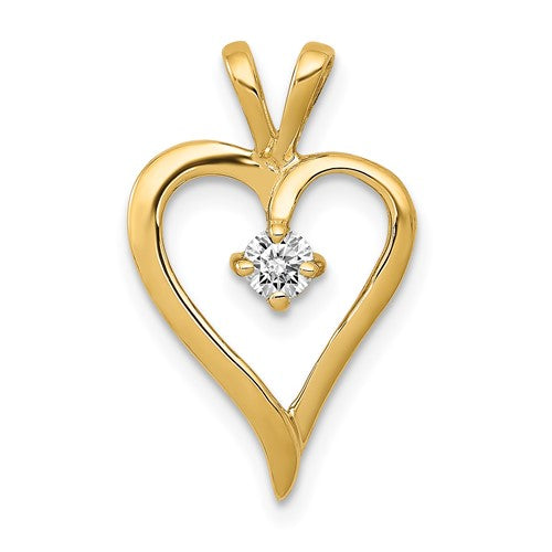 14k-aa-1-10ct-diamond-heart-pendant-SolomonJeweler-Wichita-KS-CustomJewelry