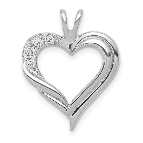 14k-white-gold-diamond-fancy-heart-pendant-SolomonJeweler-Wichita-KS-CustomJewelry