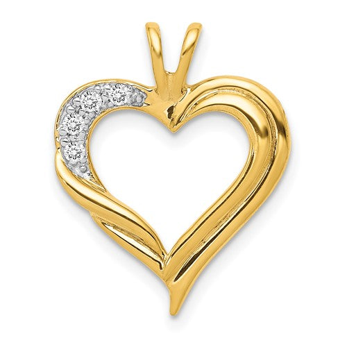 14k-diamond-fancy-heart-pendant-SolomonJeweler-Wichita-KS-CustomJewelry