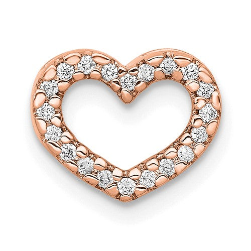 14k-rose-gold-1-15ct-diamond-heart-chain-slide-SolomonJeweler-Wichita-KS-CustomJewelry