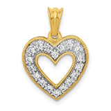 14k-1-4ct-diamond-heart-pendant-SolomonJeweler-Wichita-KS-CustomJewelry