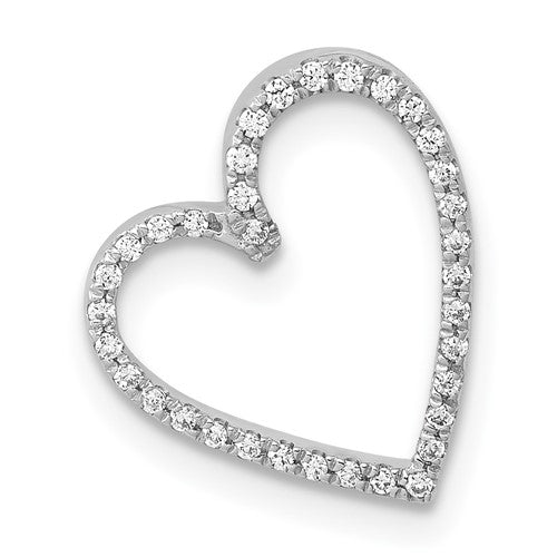 14k-white-gold-1-10ct-diamond-vintage-heart-chain-slide-SolomonJeweler-Wichita-KS-CustomJewelry