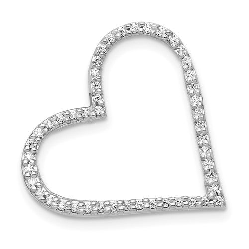 14k-white-gold-1-6ct-diamond-heart-chain-slide-SolomonJeweler-Wichita-KS-CustomJewelry