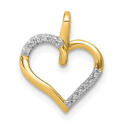 14k-diamond-heart-pendant-SolomonJeweler-Wichita-KS-CustomJewelry
