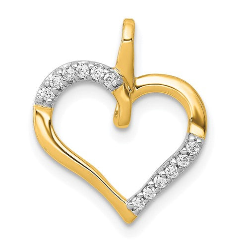 14k-1-15ct-diamond-heart-pendant-SolomonJeweler-Wichita-KS-CustomJewelry