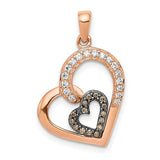 14k-rose-gold-champagne-and-white-diamond-hearts-pendant-SolomonJeweler-Wichita-KS-CustomJewelry