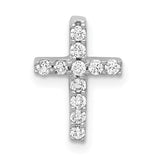 14k-white-gold-1-5ct-diamond-latin-cross-chain-slide-SolomonJeweler-Wichita-KS-CustomJewelry
